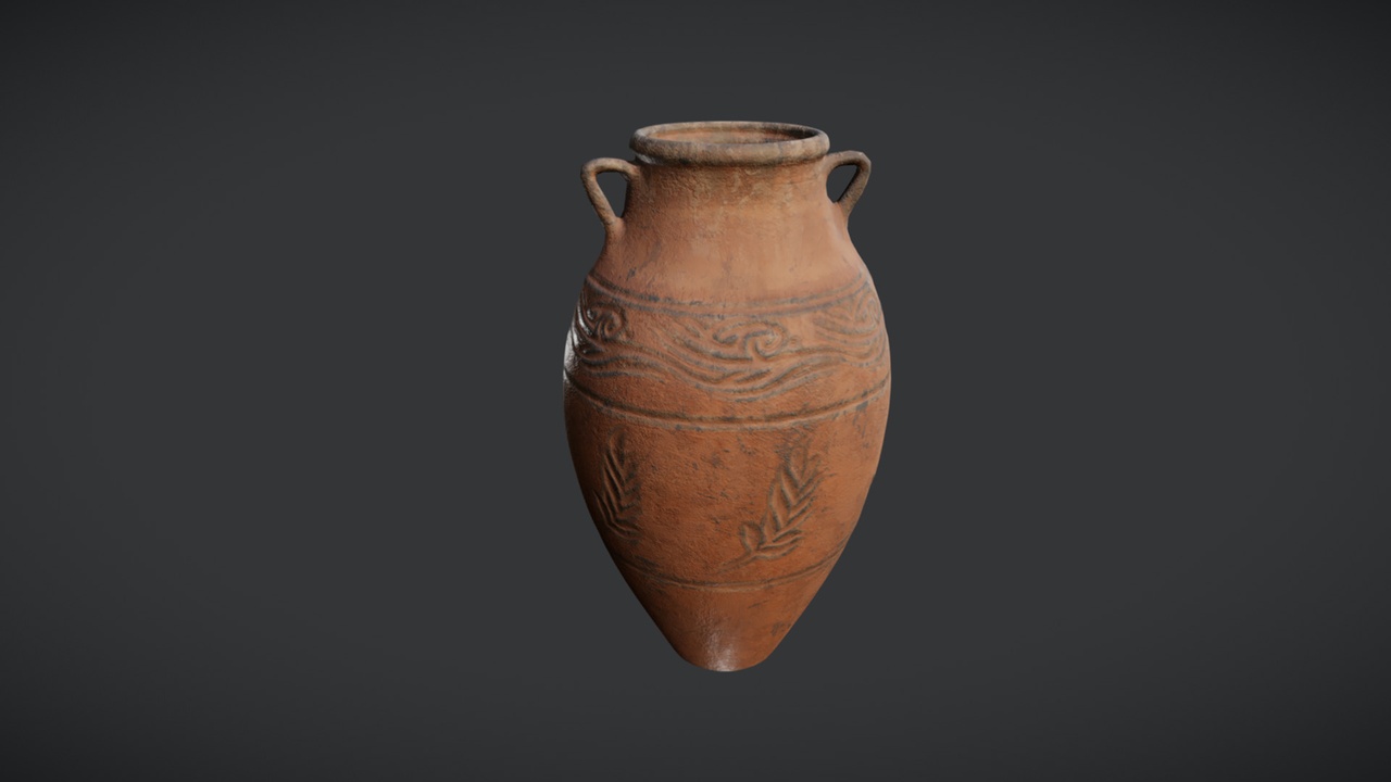 Media 1 for listing Pot 10 _ PBR Game Ready Asset