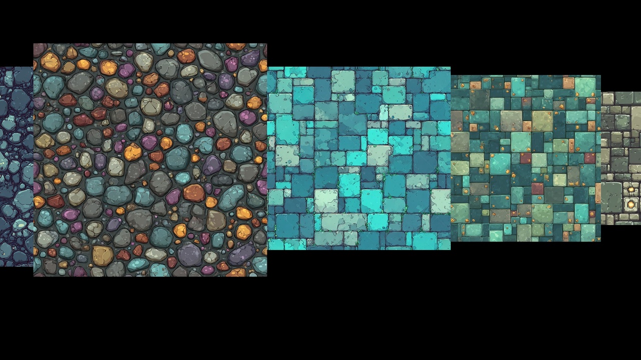 Media 1 for listing Floor Cartoon Textures