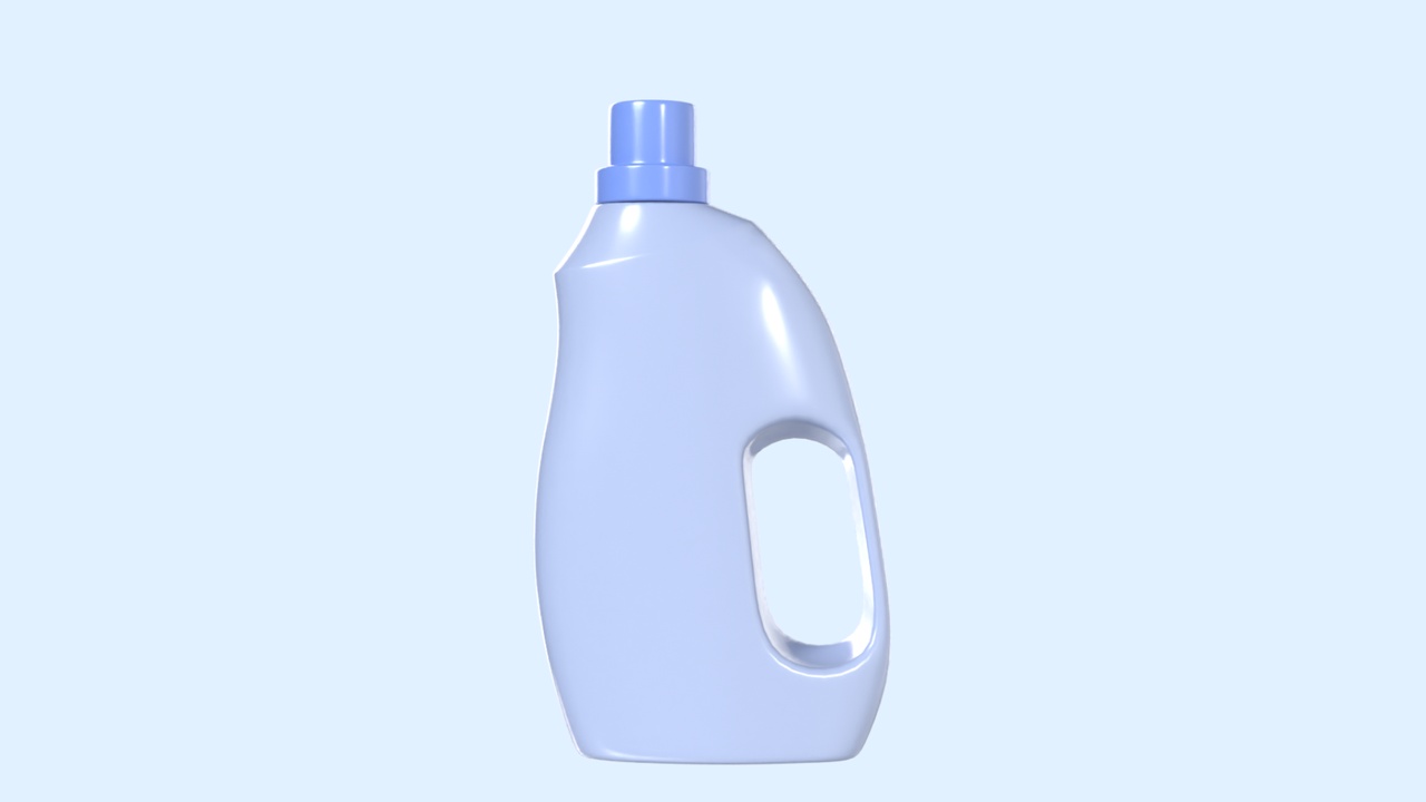 Media 1 for listing Laundry Detergent Plastic Bottle