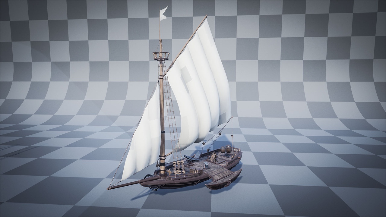 Media 1 for listing Stylized Sloop