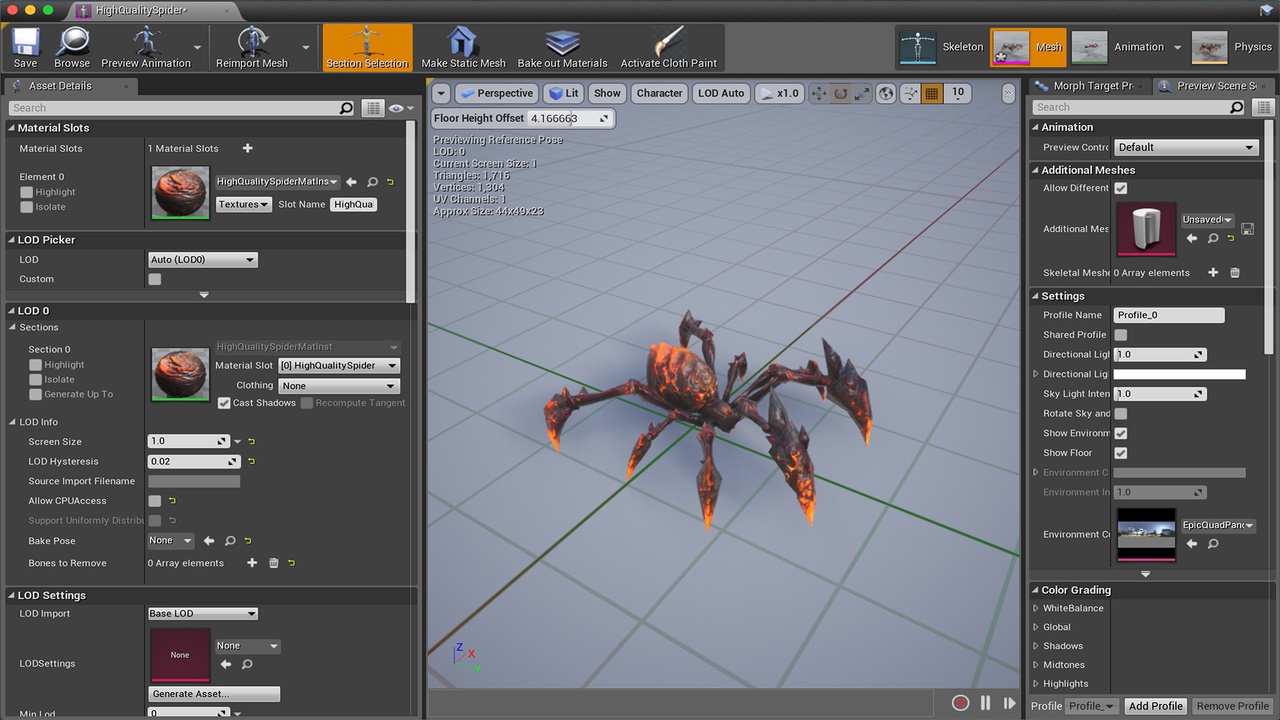 Media 1 for listing Colored Spider
