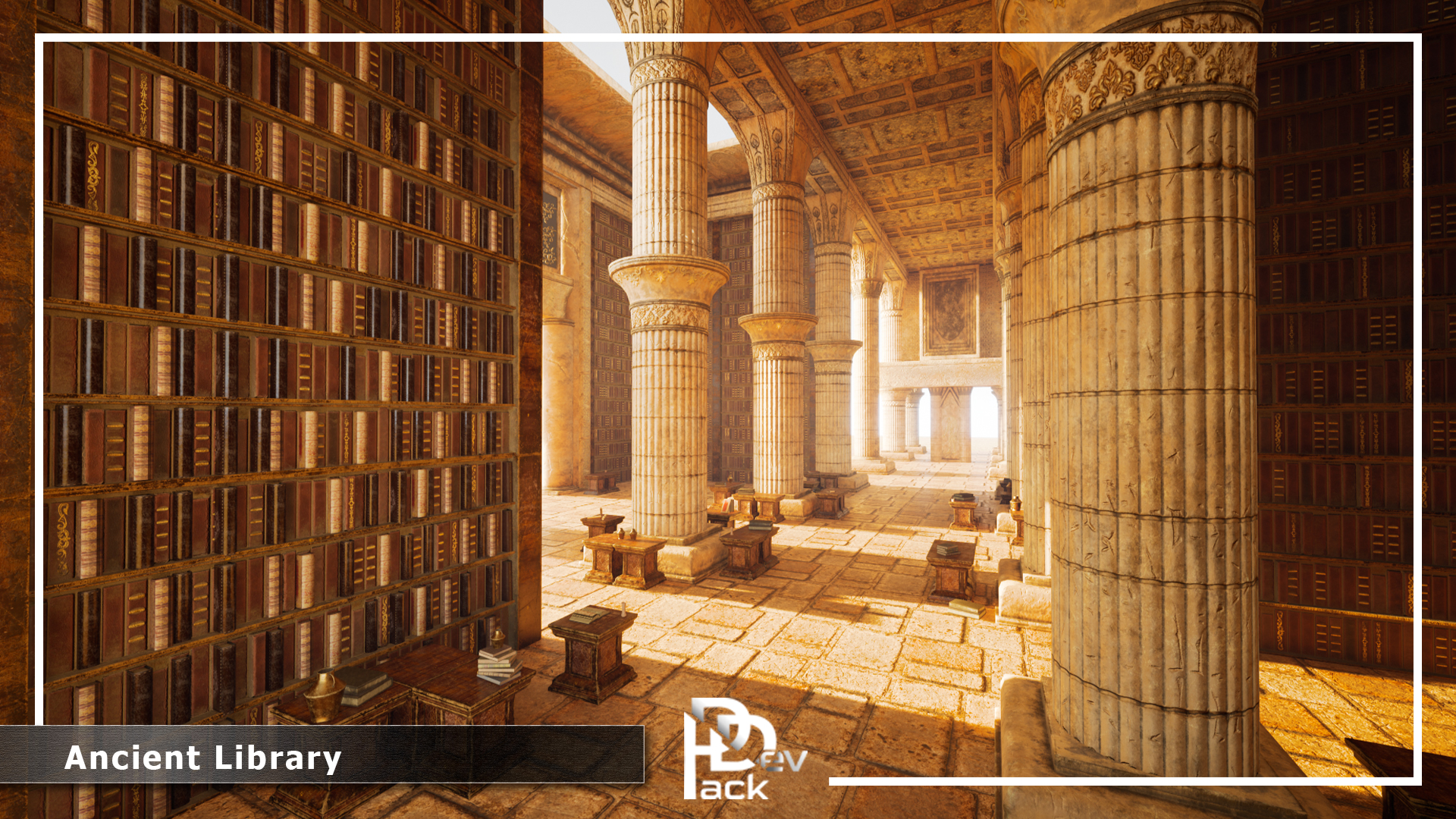 Ancient Library / 43 Assets | Fab