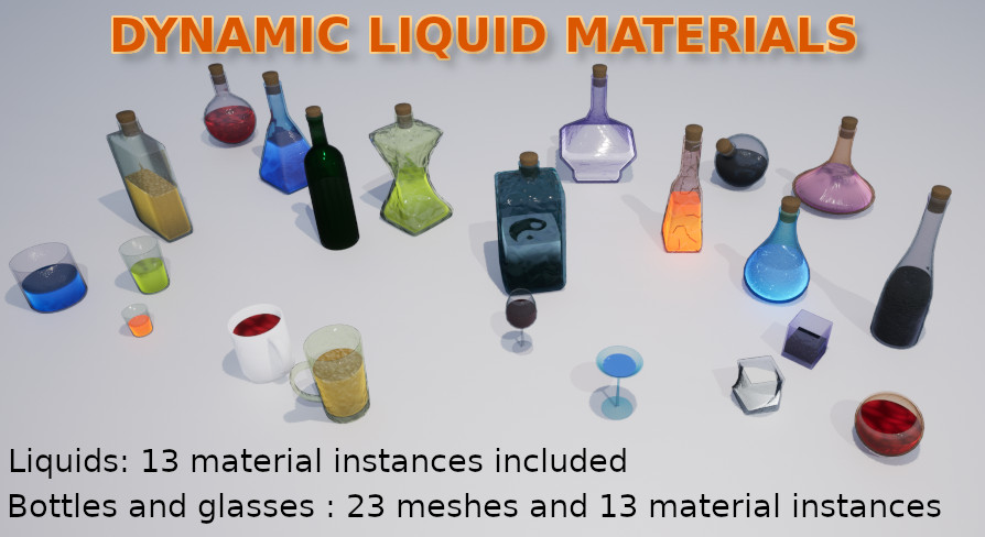 Liquid Materials Vfx Pack