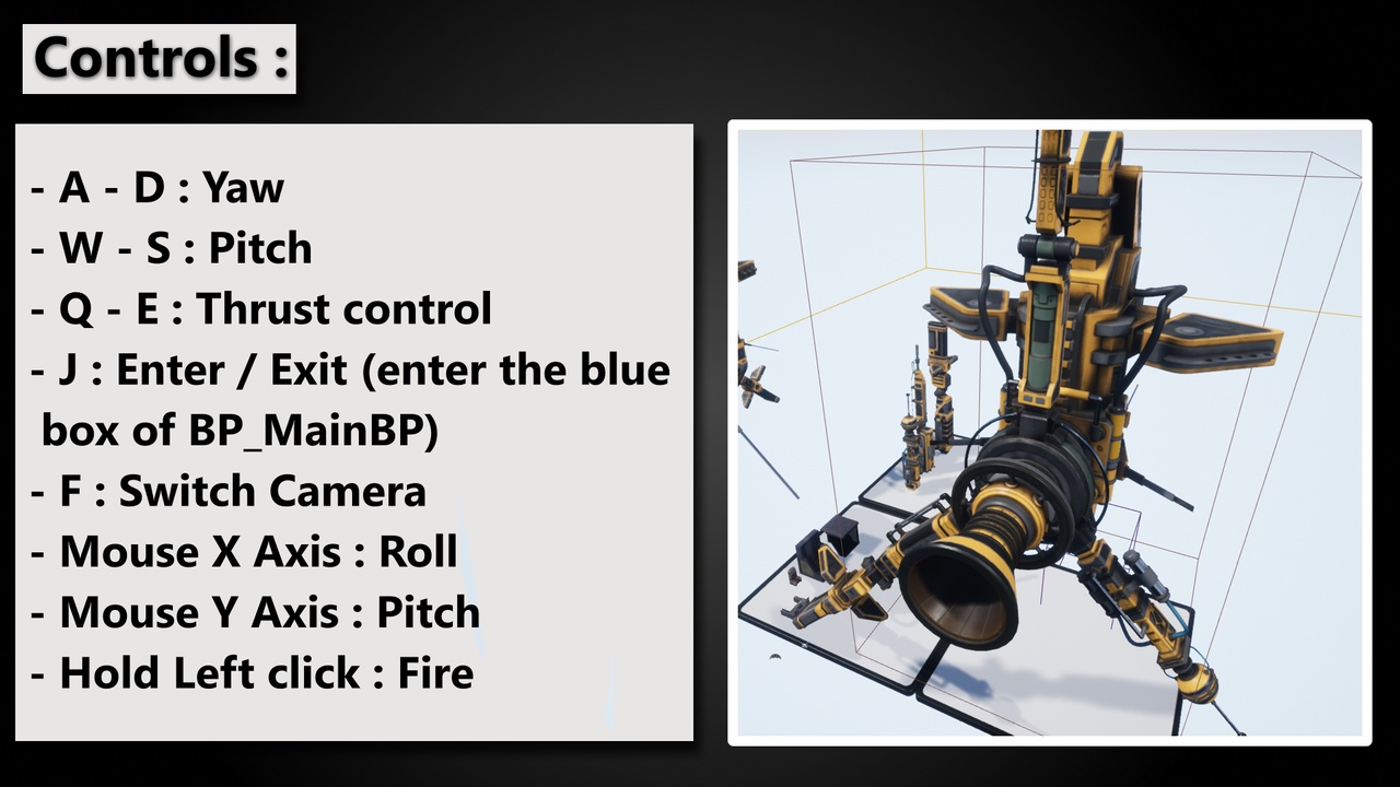 Media 1 for listing Flyable Spaceship