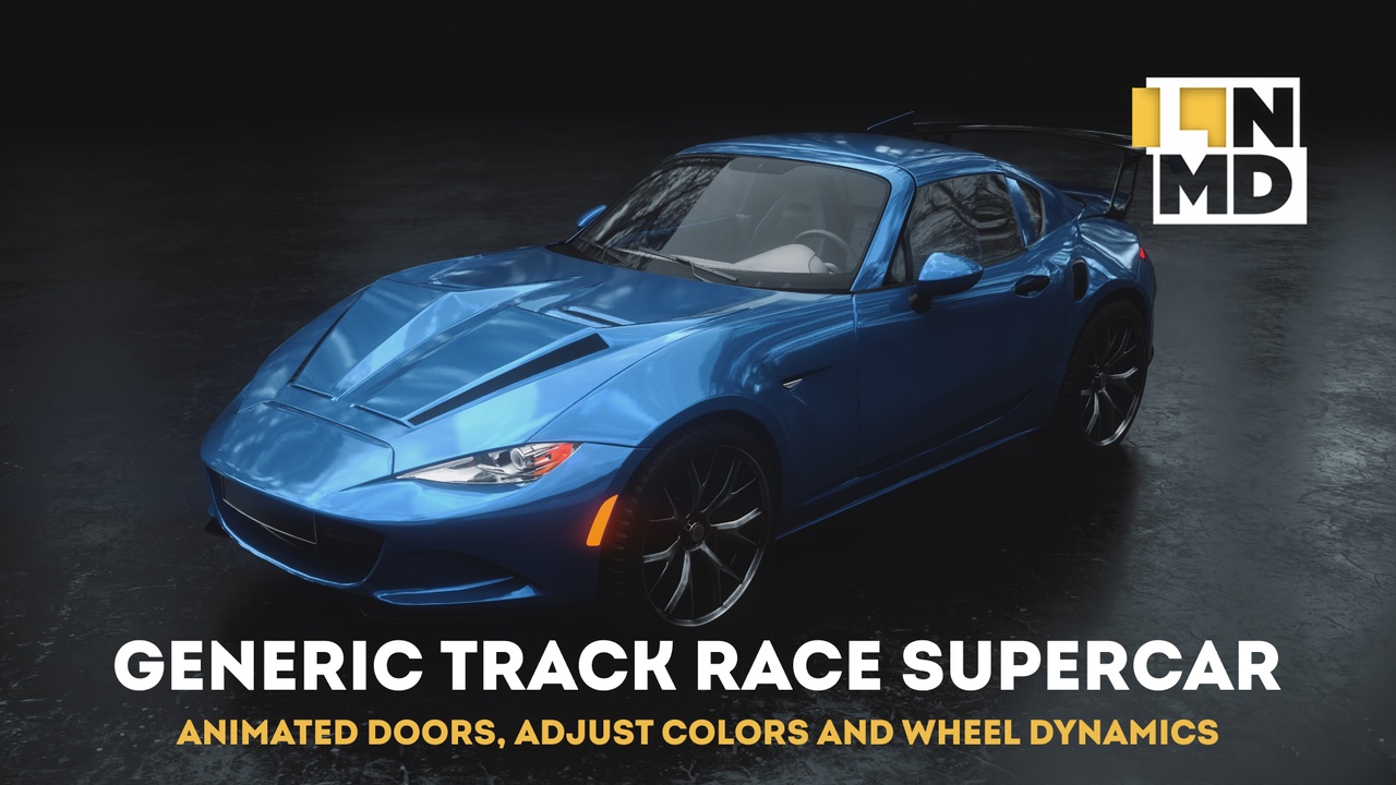 Media 1 for listing GENERIC TRACK RACE SUPERCAR