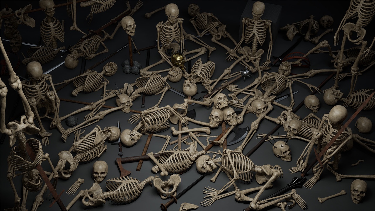 商品 Skeleton Bones 的媒体 1