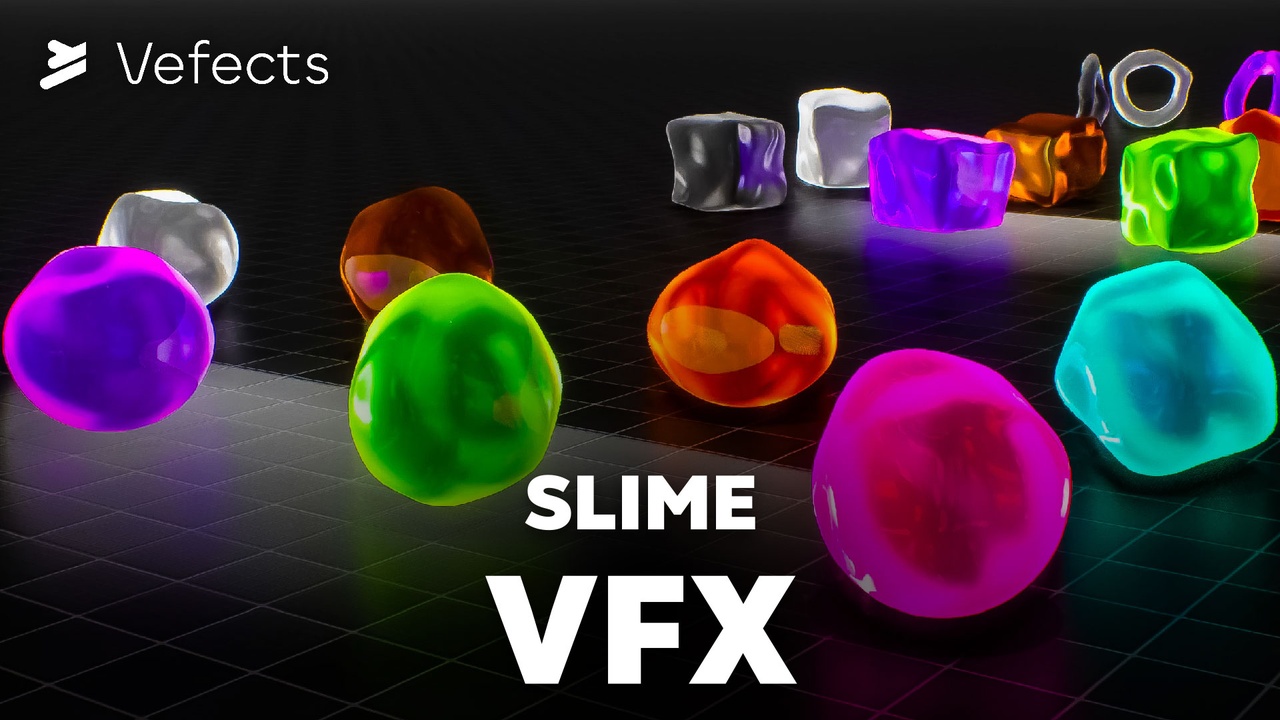 Slime VFX 제품 등록을 위한 미디어 1개