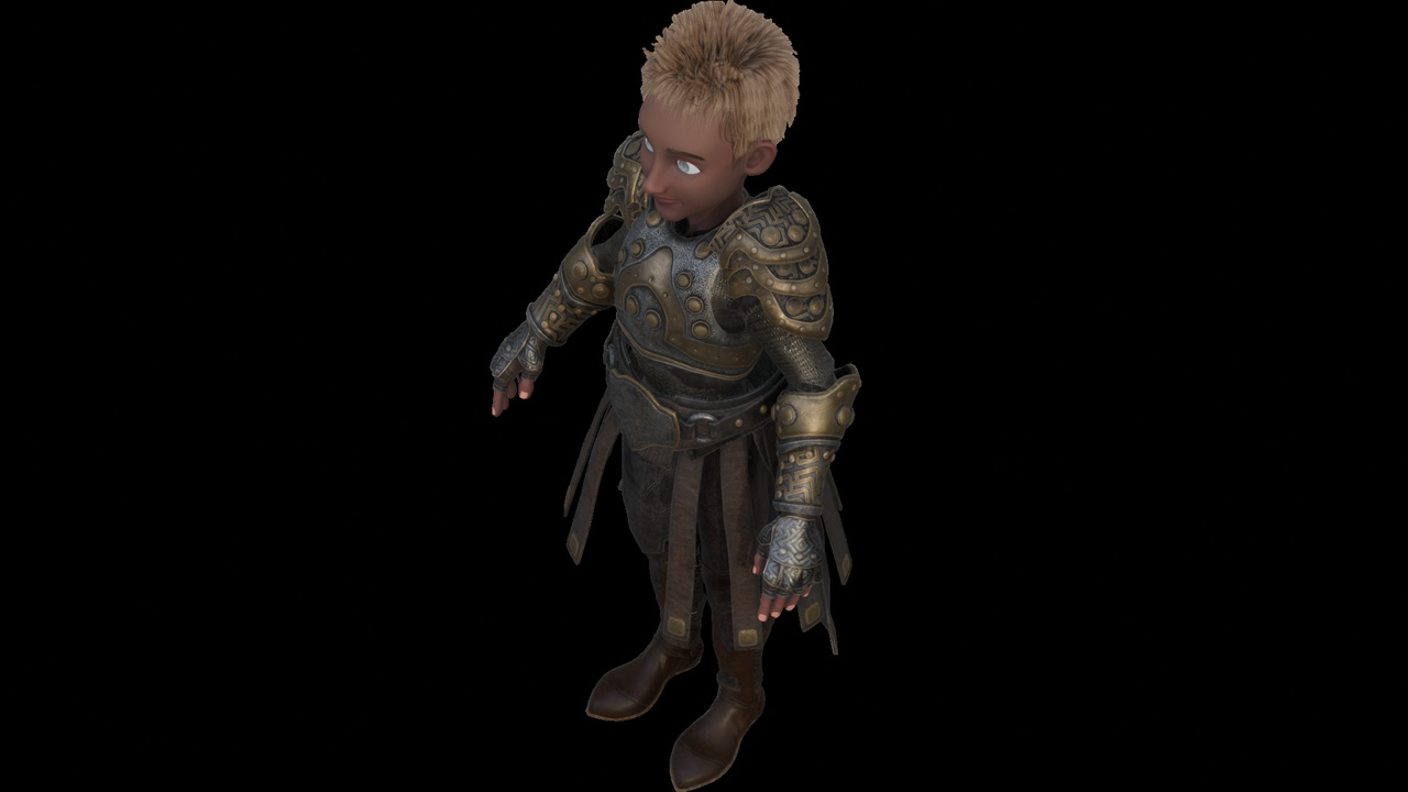 Media 1 for listing Young Armored Toon Adventurer
