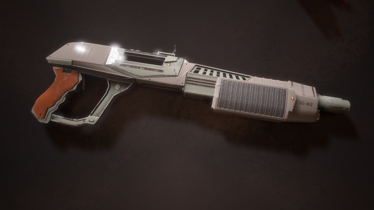 Media 1 for listing Sci-fi Futuristic Combat Shotgun