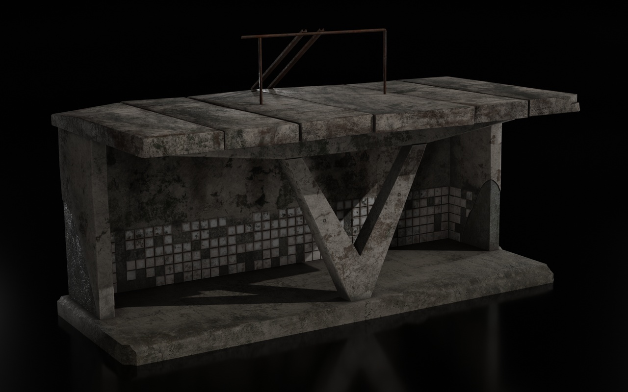 Media 1 for listing Soviet Abandoned Bus Stop | Post-Apocalyptic Prop