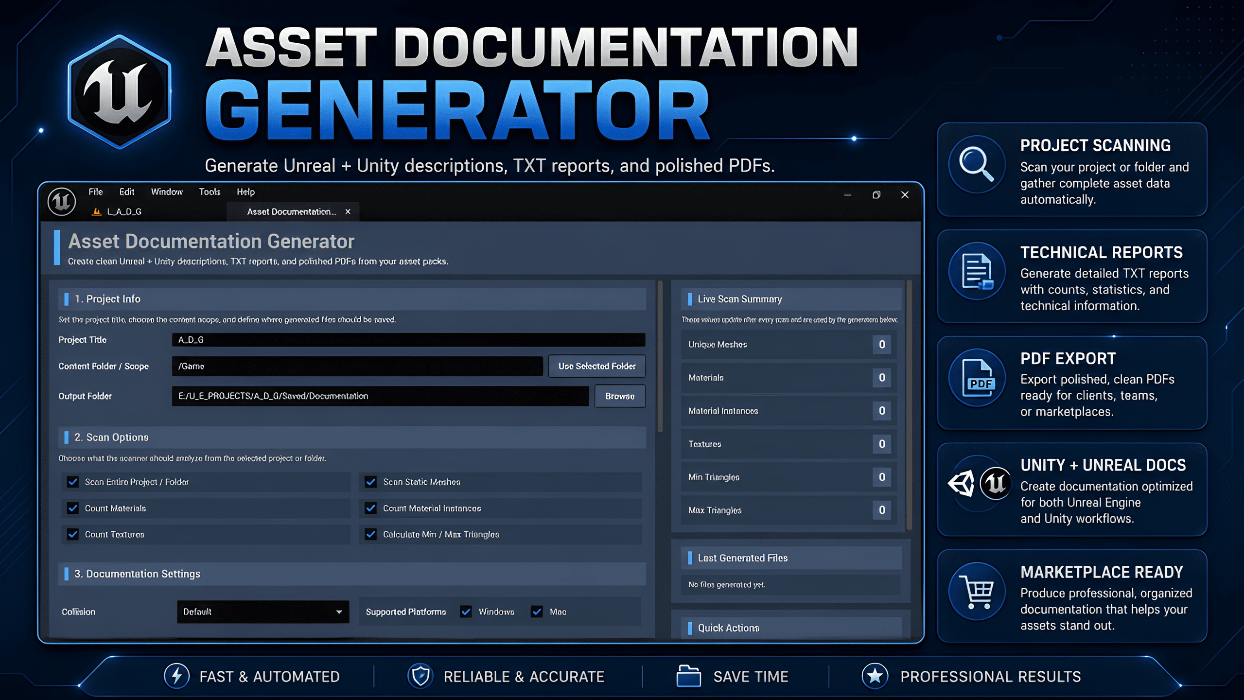 Asset Documentation Generator | Fab