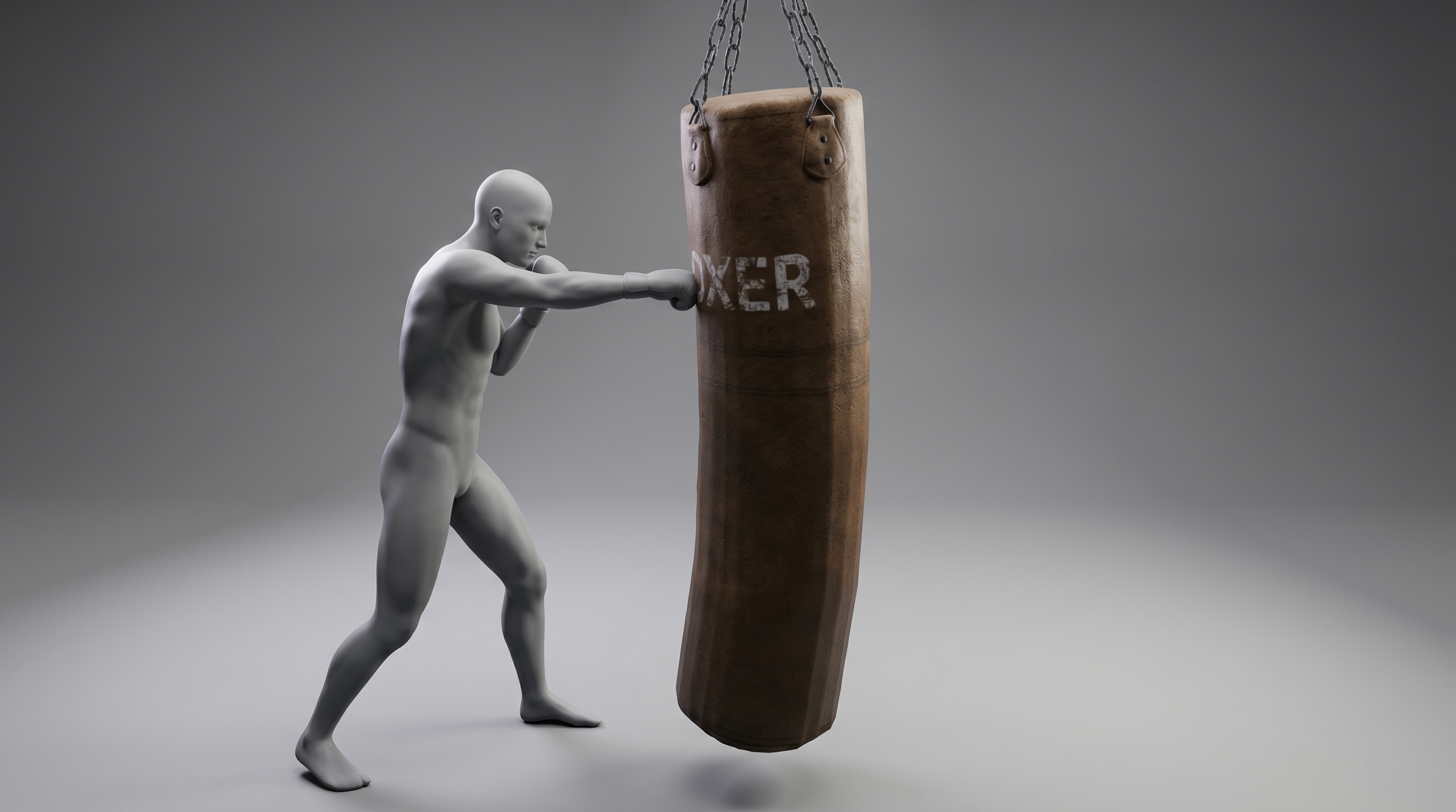 Punching Bag – Animated Boxing Gym Prop | Fab