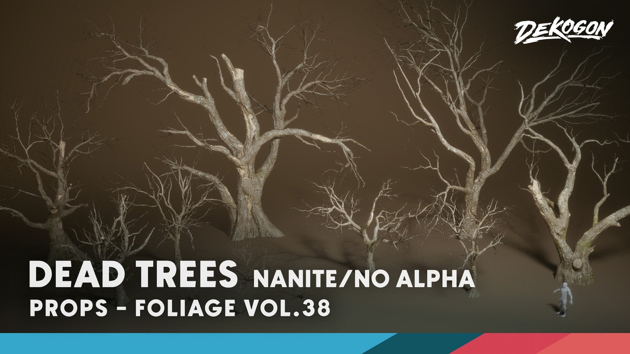 Media 1 for listing Foliage VOL.38- Dead Trees (NANITE - NO ALPHA)