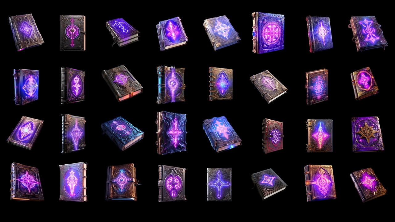 Media 1 for listing Purple books - Icon Pack