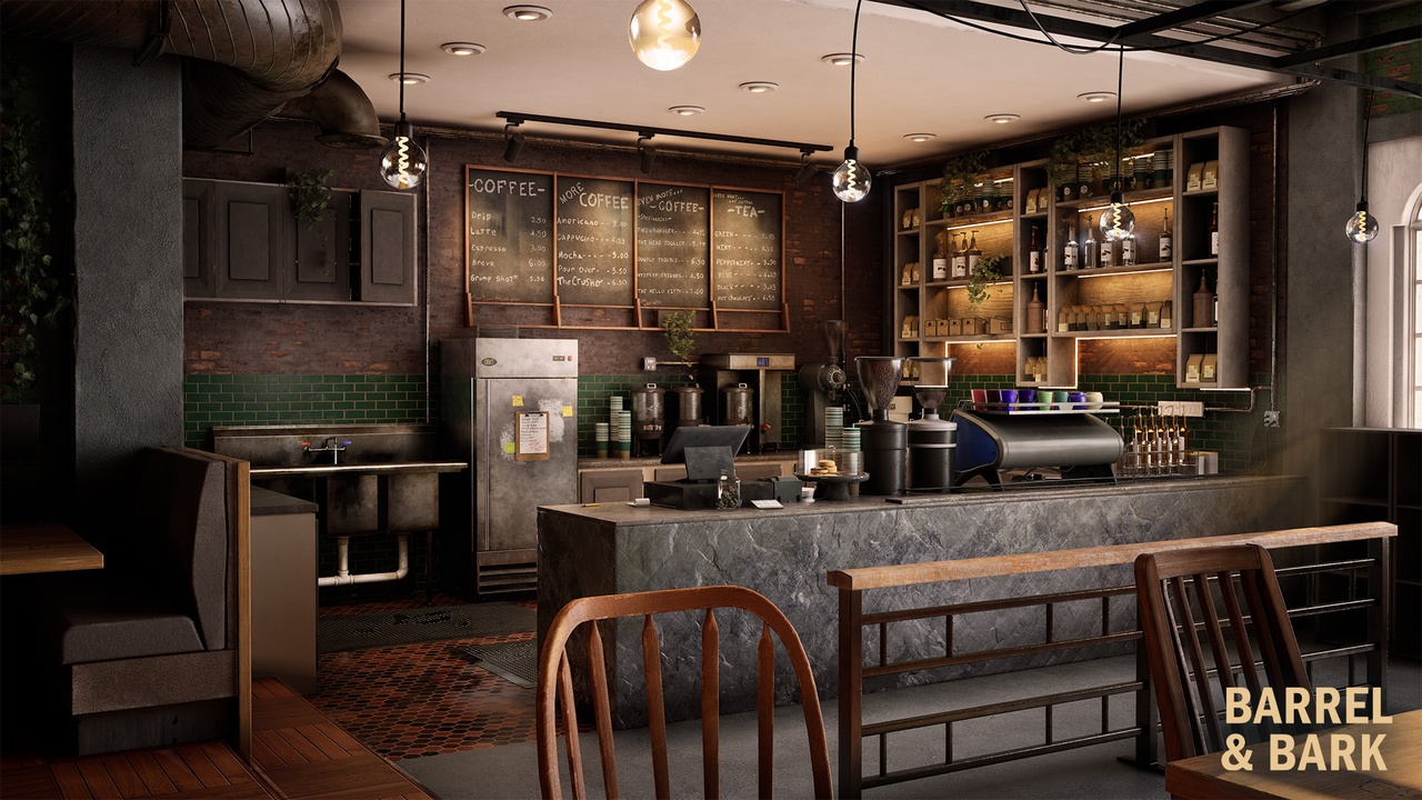 商品 The Library Cafe Environment 的媒体 1