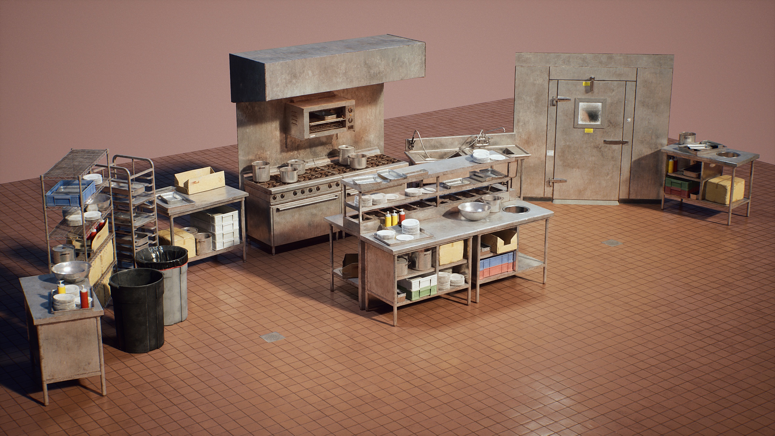 Media 1 for listing Commercial Kitchen Prop Pack