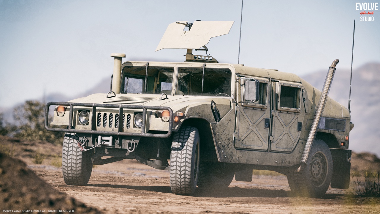 Media 1 for listing Drivable Military Cars Bundle 01