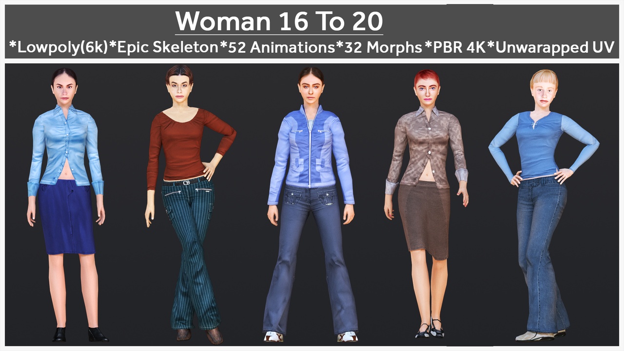 Media 1 for listing Woman 16 To 20