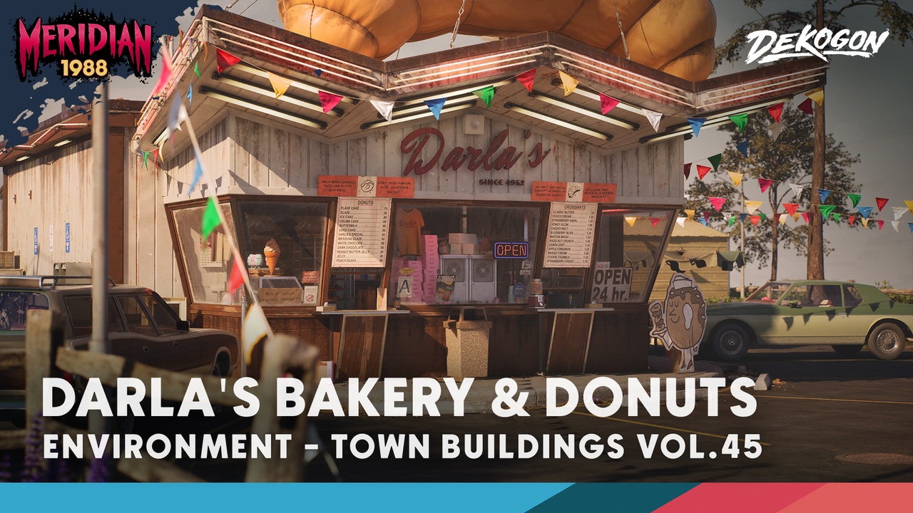 Media 1 for listing Meridian 1988: Darla's Bakery & Donuts - Modular Environment (VOL 45)