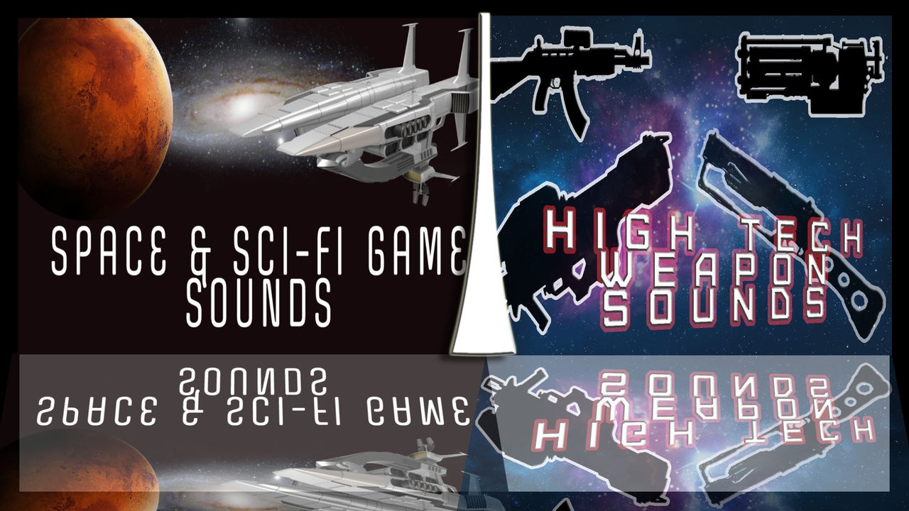 Media 1 for listing SPACE SOUNDS & HIGH-TECH WEAPONS BUNDLE