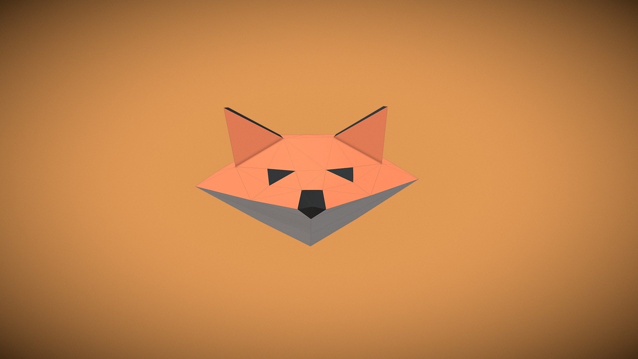 Media 1 for listing Lowpoly Fox Face