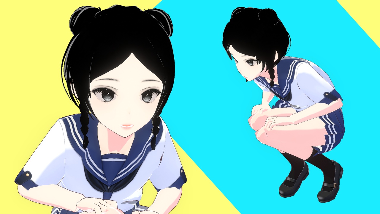 Media 1 for listing Anime School Girl Xue - (Character Pack)