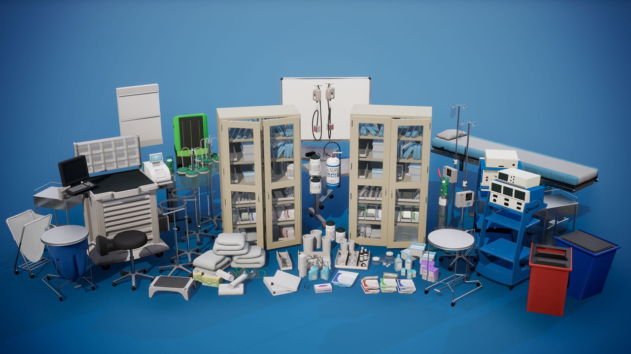 Media 1 for listing Medical Props Mega Pack