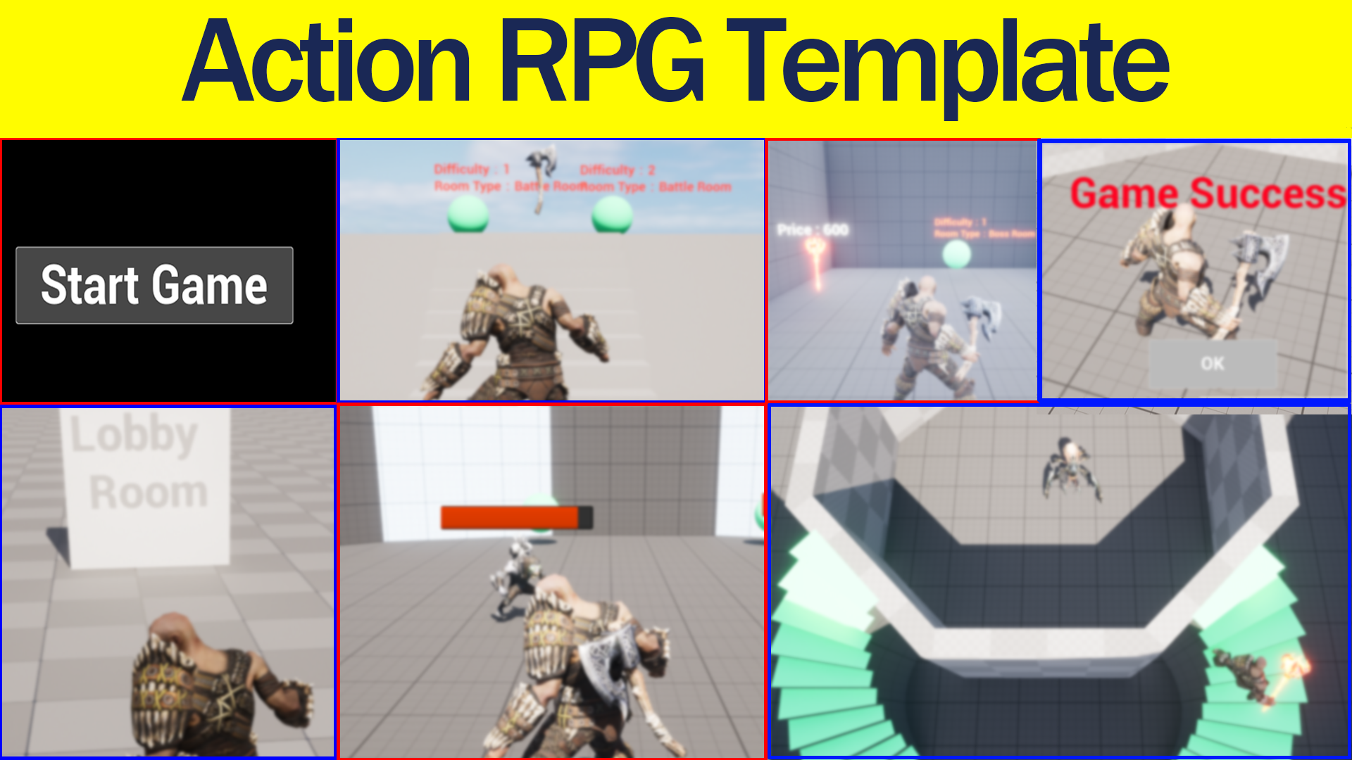 Action RPG Template (Level Streaming) | Fab