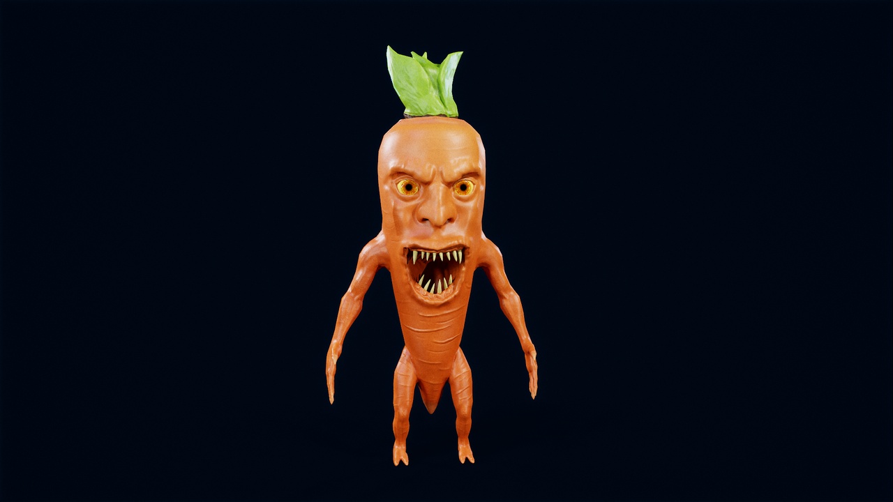 Media 1 for listing Carrot monster