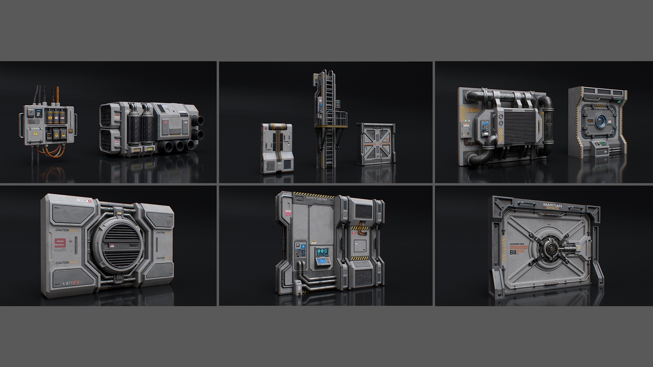 Media 1 for listing SciFi Architecture Modular 02
