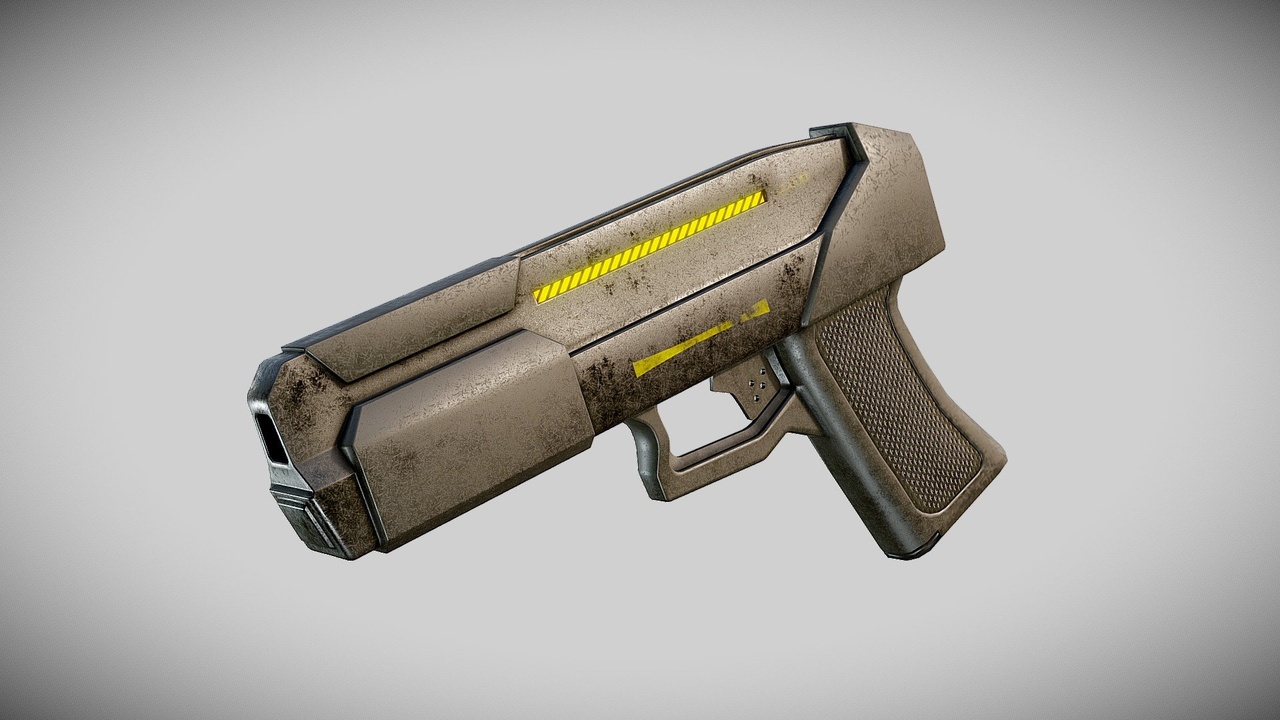 Media 1 for listing FREE CYBERPUNK GUN
