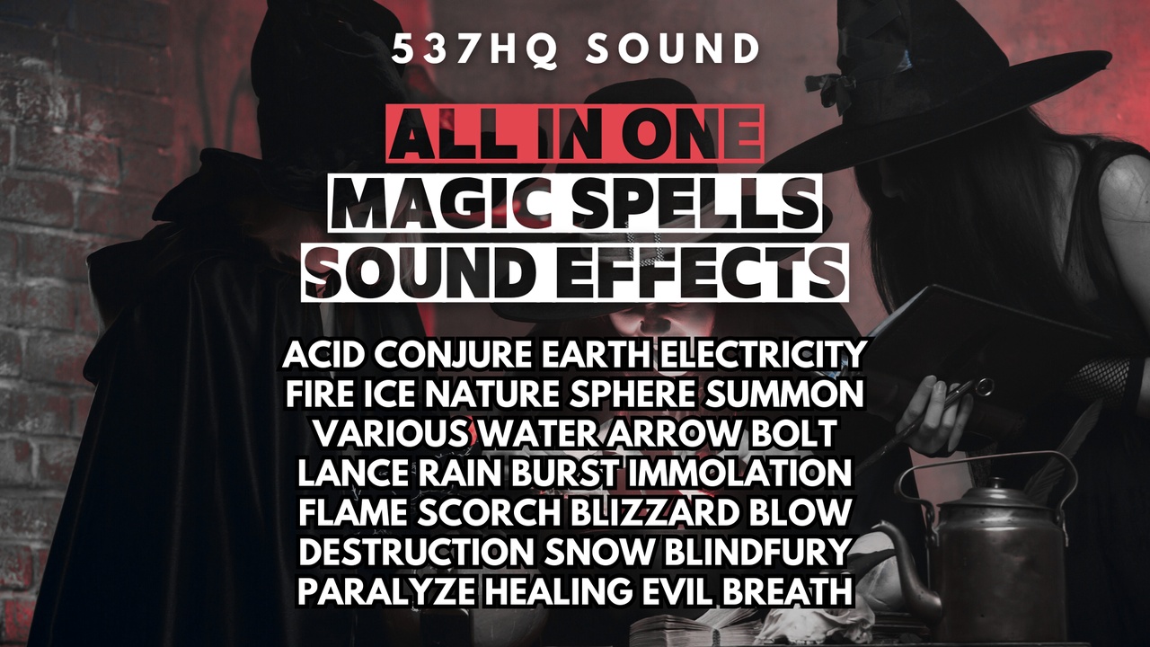 MagicSpells1 SoundEffect 제품 등록을 위한 미디어 1개