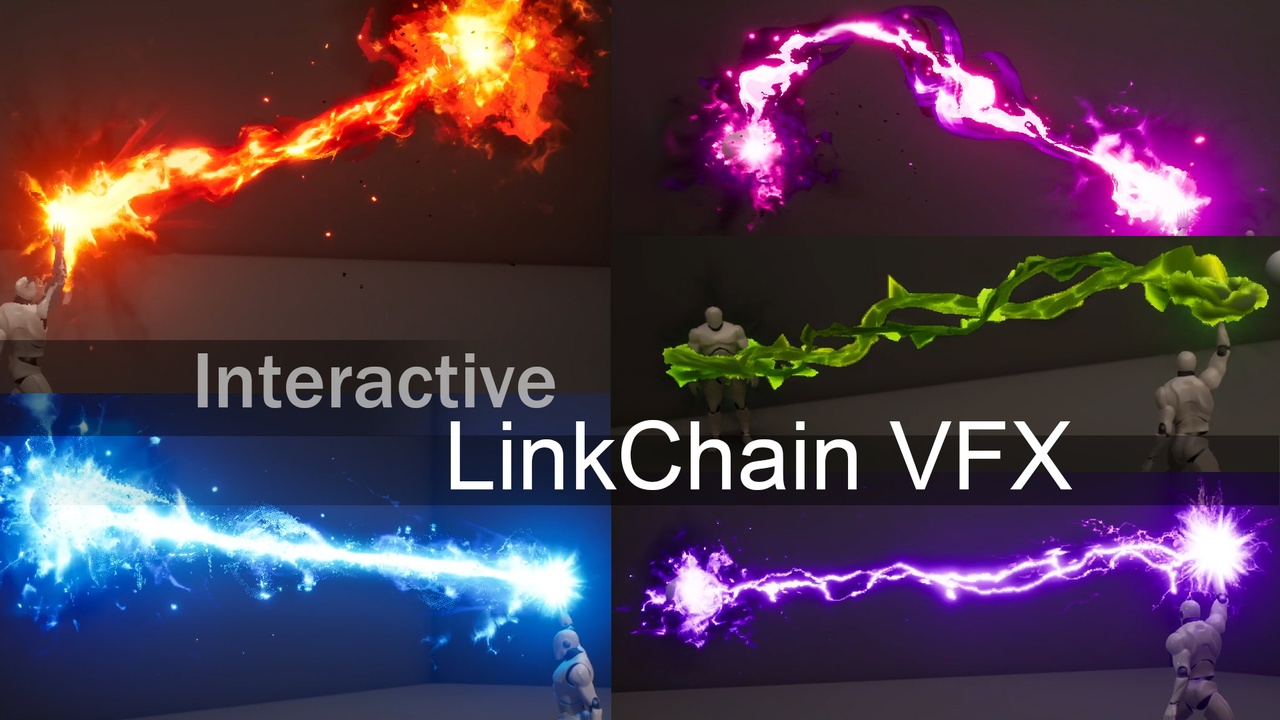 Media 1 for listing Interactive LinkChain VFX ( with SFX )