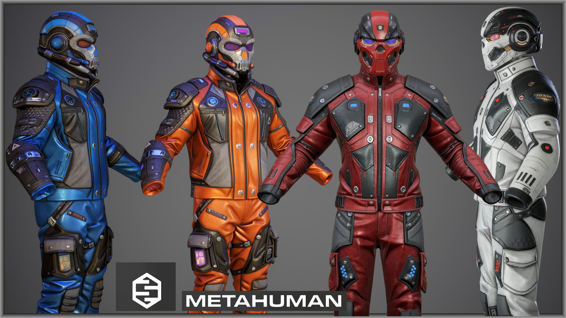 Sci-Fi Clothing Pack 01 and 02 Bundle | Fab