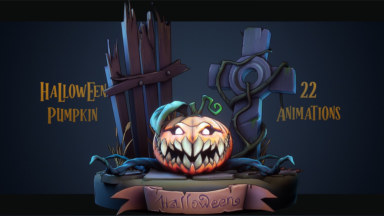 Media 1 for listing Halloween Pumpkin