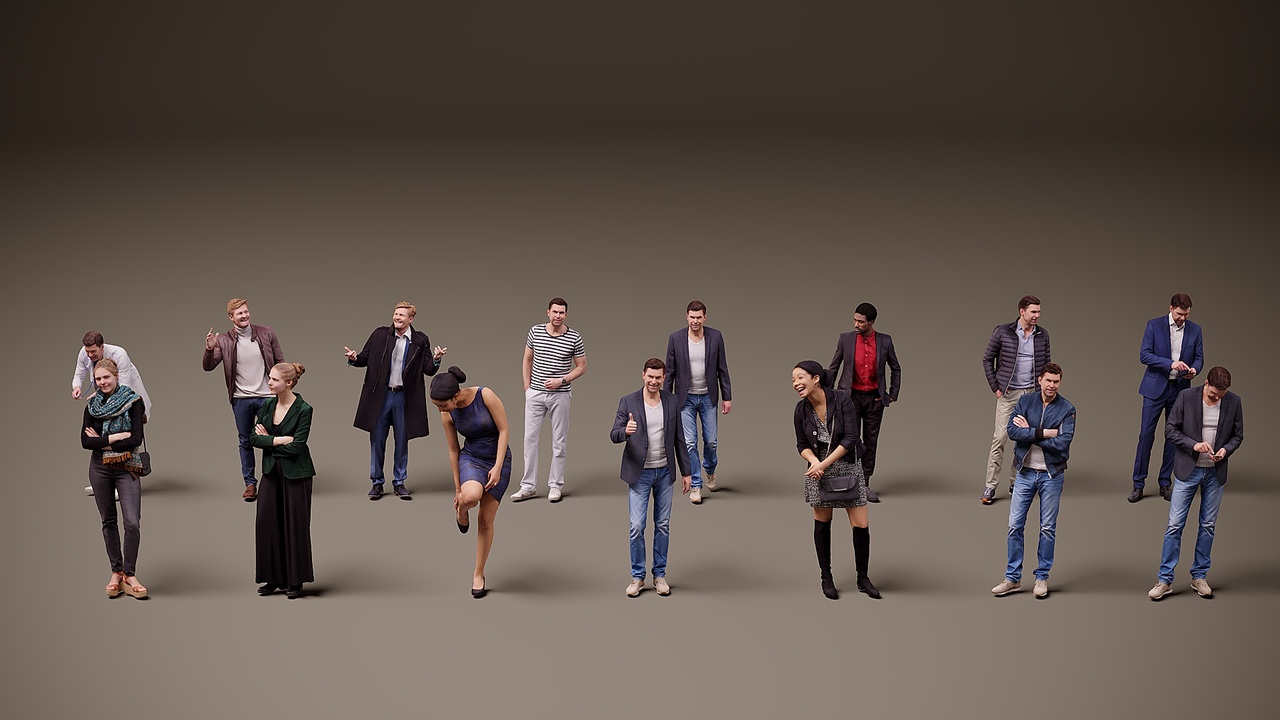 Media 1 for listing Collection of people x 15 01