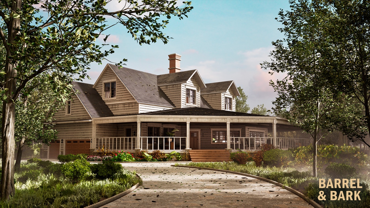 American Suburban House