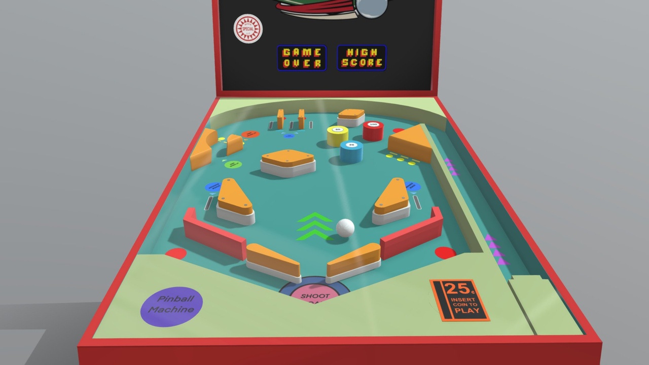 Media 1 for listing Pinball animated