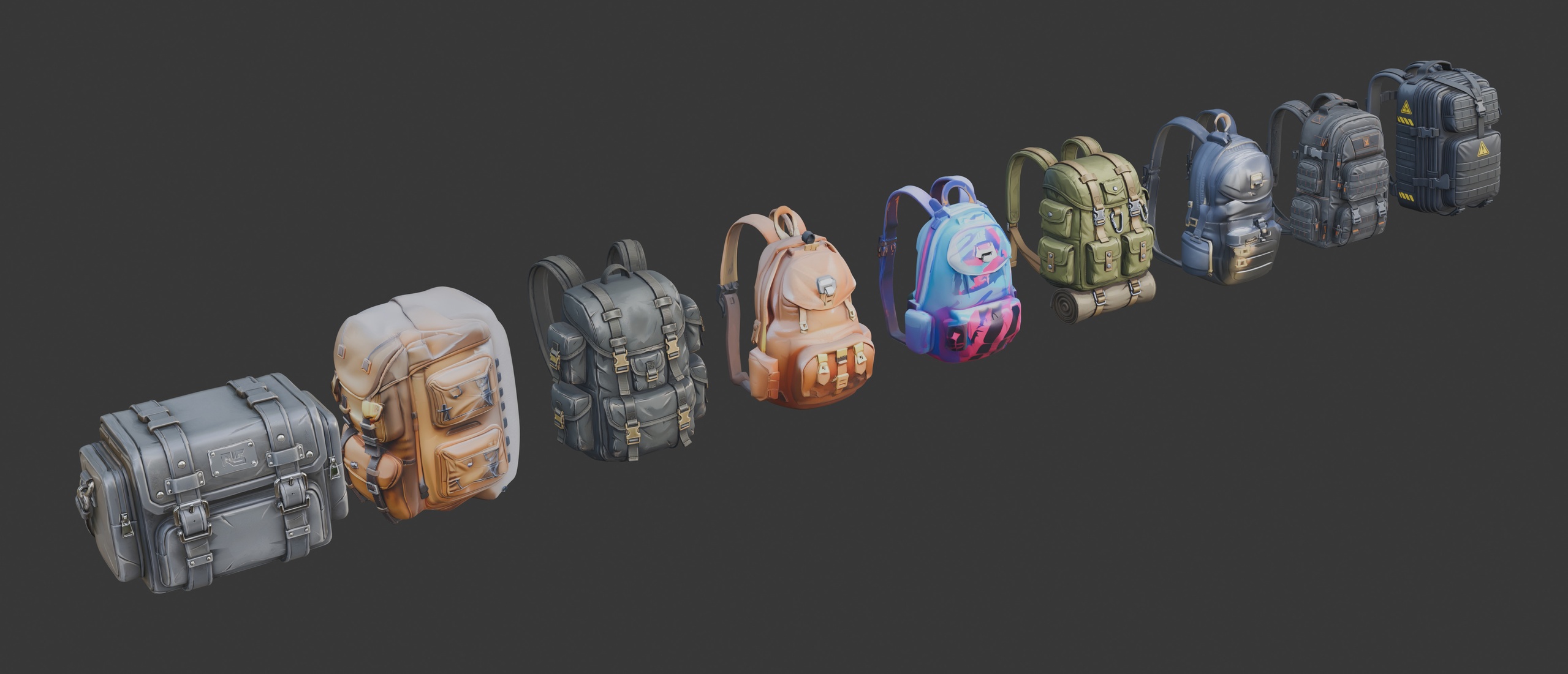 Media 1 for listing Stylized Backpacks