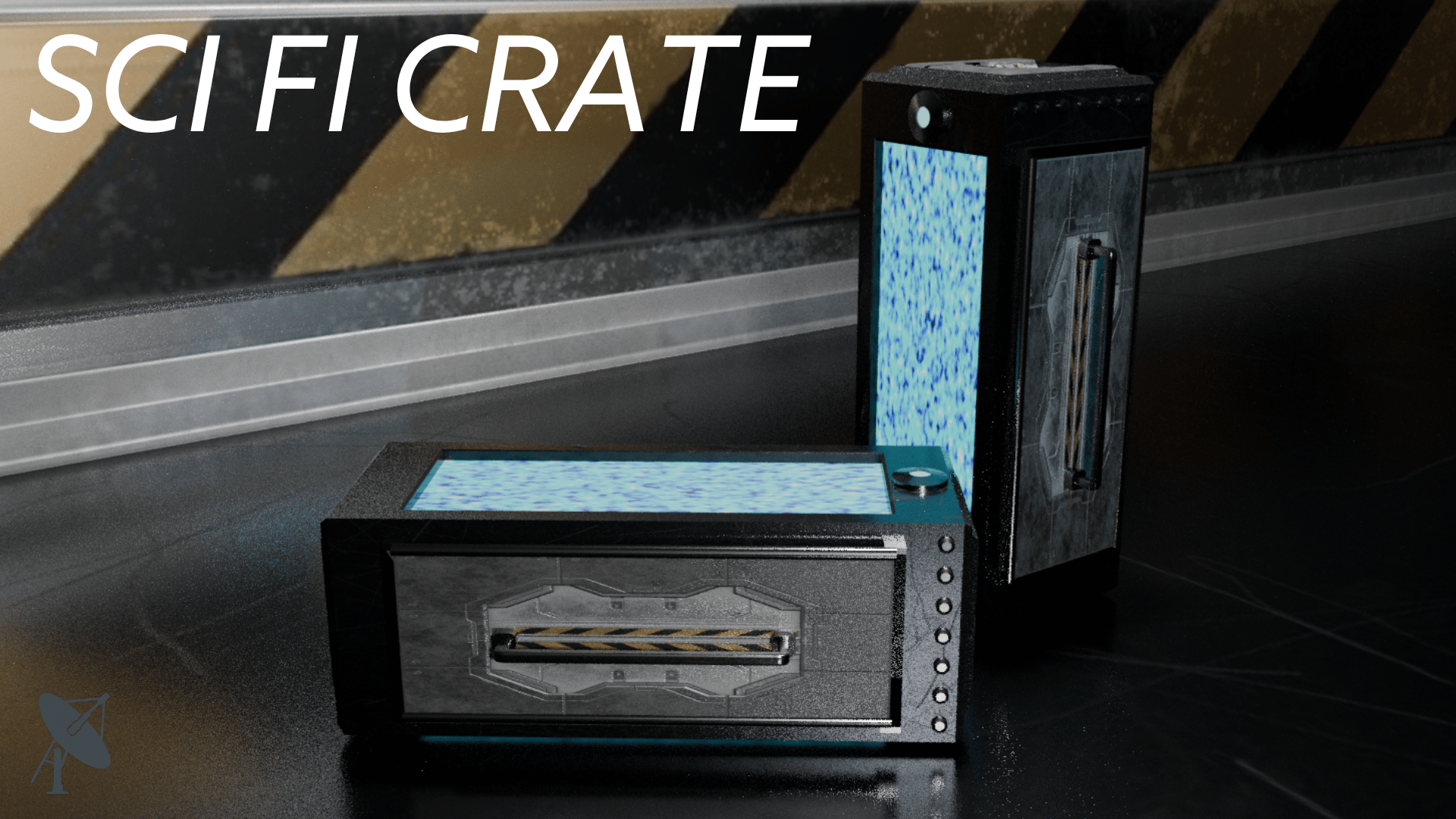 Sci Fi Prop Crate | Fab