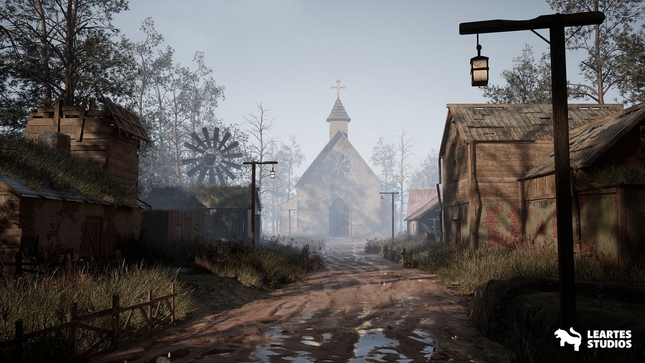 Abandoned Village Environment ( Abandoned Village Postapo Abandoned Horror )