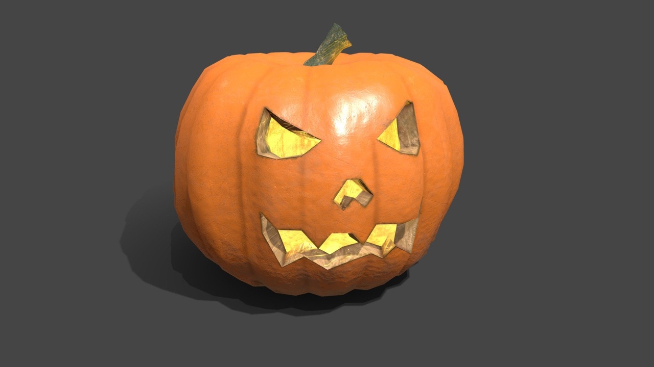 Media 1 for listing Halloween Carved Pumpkin 🎃