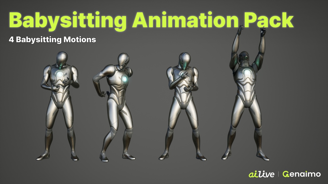 Media 1 for listing Babysitting Animation Pack