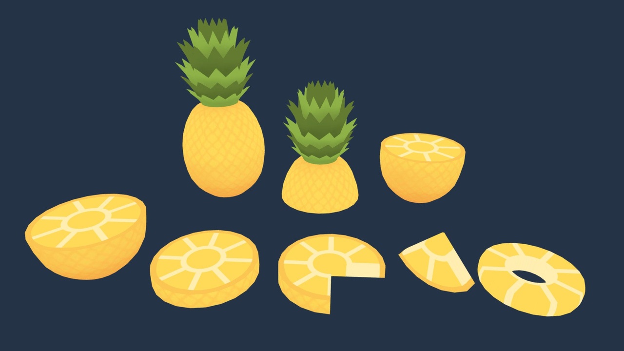 Media 1 for listing Cute Pineapple