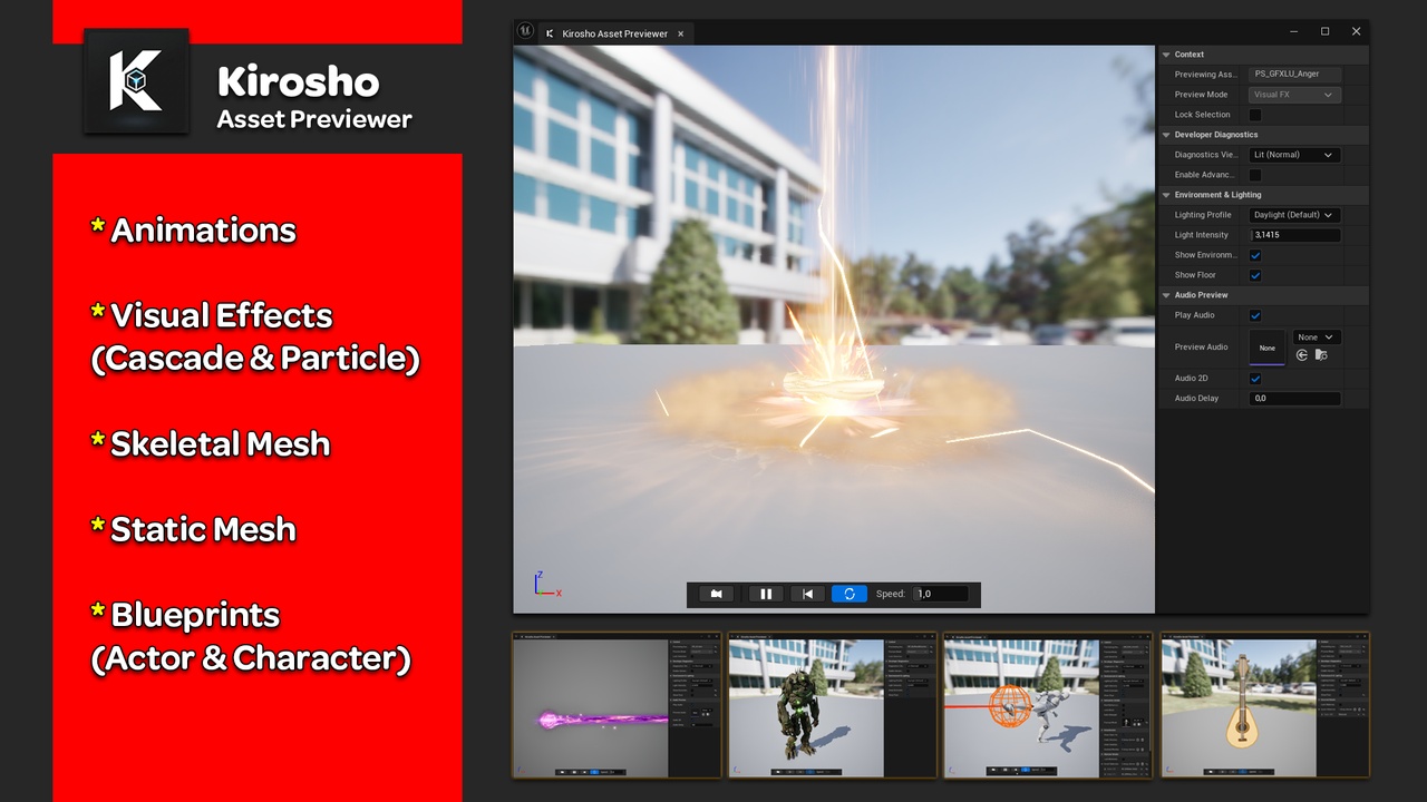 Media 1 for listing Kirosho Asset Previewer (KAP)