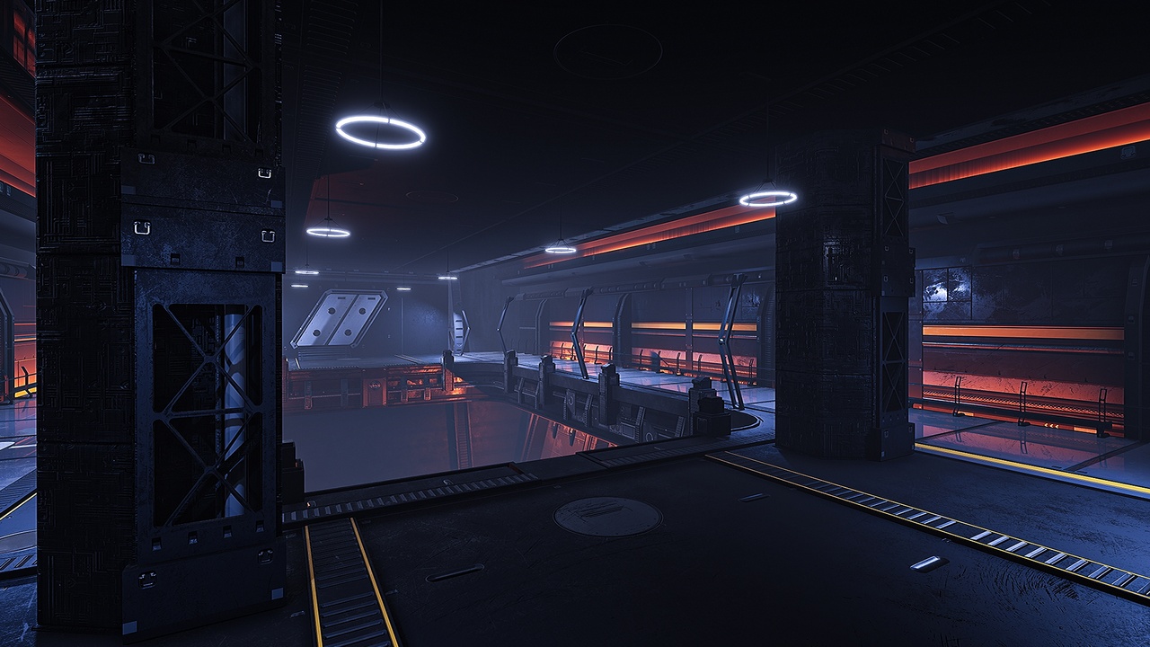 商品 Modular Sci-Fi Underground Environment 的媒体 1