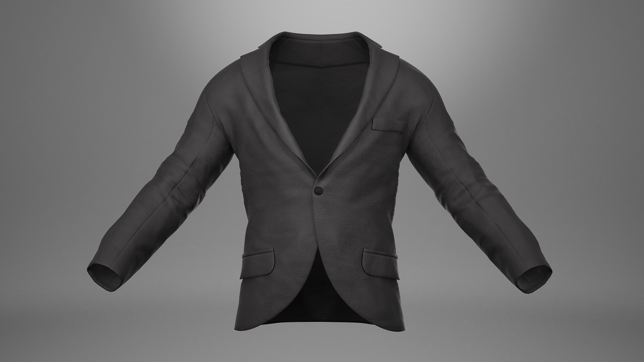 Media 1 for listing Business Suit - Jacket - Metahuman Outfit