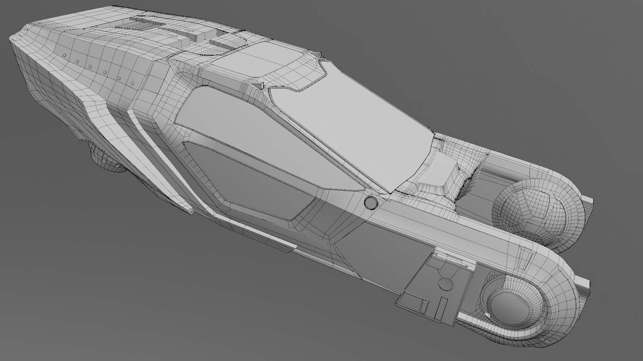 Media 1 for listing Blade Runner 2049 car 3d model