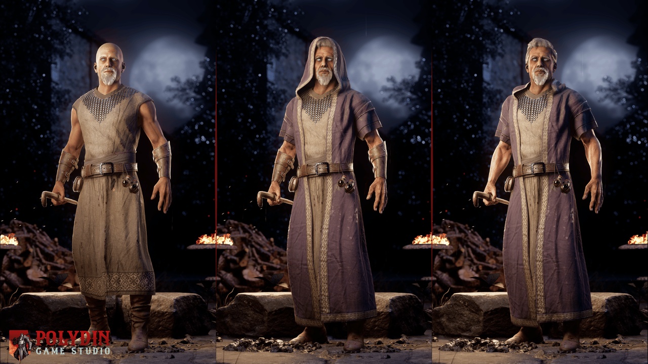 Media 1 for listing Sorcerer - Modular Human Fantasy Collection