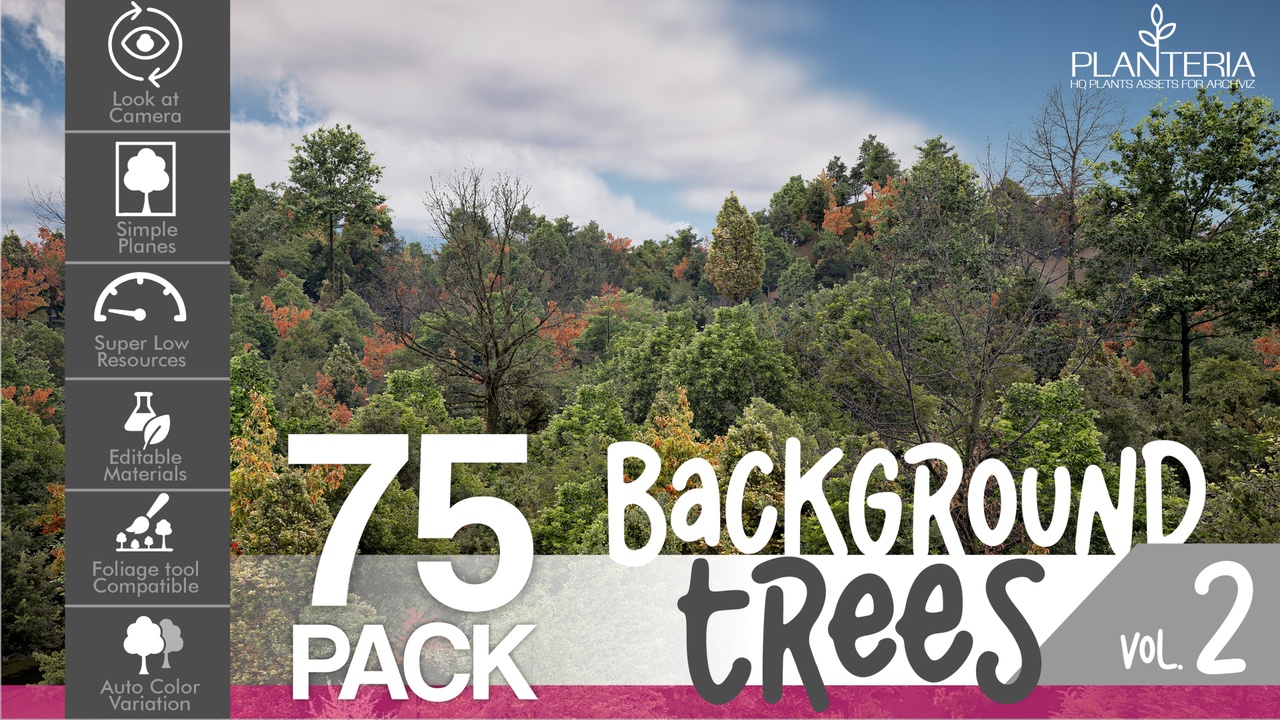 商品 Background Trees 2 的媒体 1